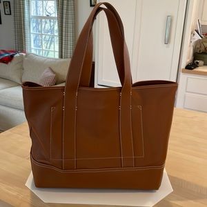 J. Crew Montauk Leather Tote(Medium)